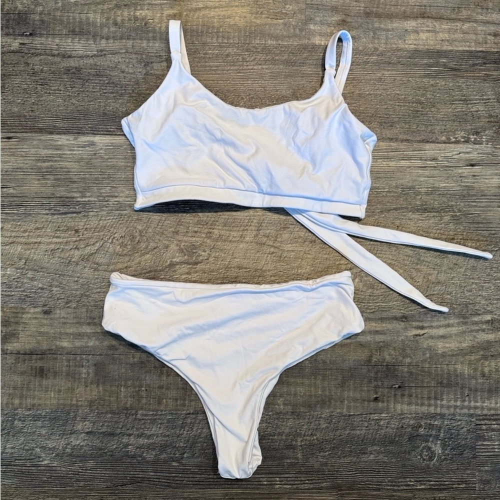 White Bikini Set